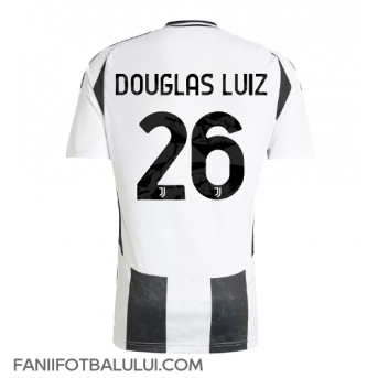 Juventus Douglas Luiz #26 Tricou Fotbal Replică 2024-25 Barbati Acasa
